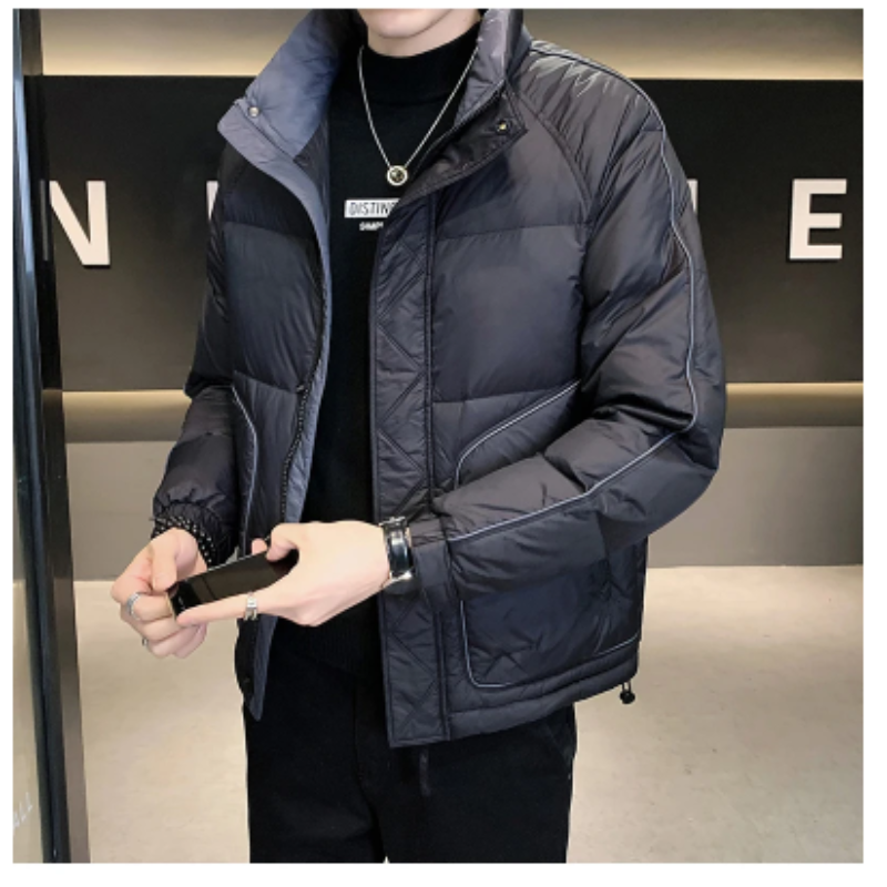 Stilfed - Daunenjacke Herren Winddicht Leicht Gefüttert Winterjacke