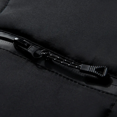 Wettdun - Daunenjacke Herren Winddicht Winterjacke Mit Weichem Kragen