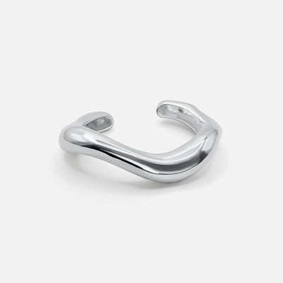 Elegantes Offenes Silber Armband – Stilvolles Highlight für deinen Look