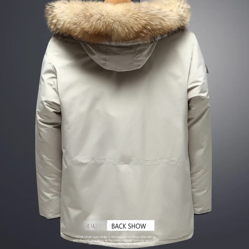 Felsman - Parka Winterjacke Herren – Wetterfest, Atmungsaktiv, Outdoorjacke