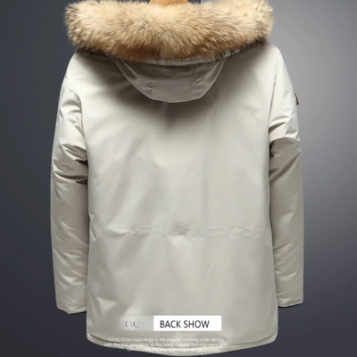 Felsman - Parka Winterjacke Herren – Wetterfest, Atmungsaktiv, Outdoorjacke