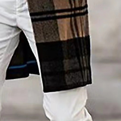 Herzkot - Karierte Mantel Jacke Herren – Stylischer Wintermantel im Vintage-Look