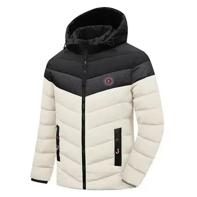 Josef | Verstellbare Tricolour Herren-Kapuzenjacke