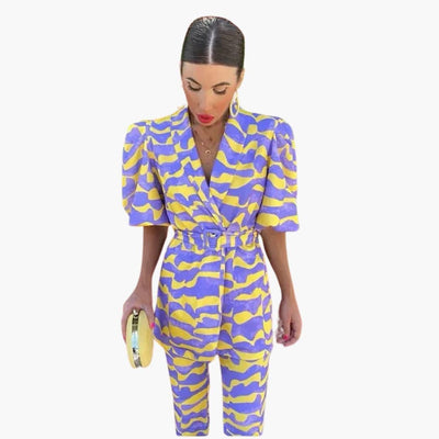 2-teiliges Damen-Set - Elegantes Freizeit-Outfit aus weichem Stoff