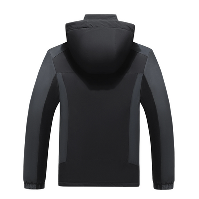 Klimtek - Wasserdichter Wintermantel Männer – Wetterfest, Atmungsaktiv, Mit Kapuze