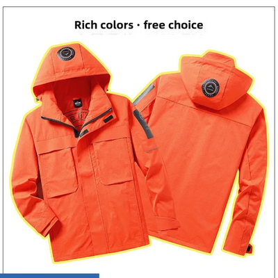 Gletsyr - Wasserdichter Wintermantel Männer – 3-in-1 Funktion, Winddicht, Outdoor