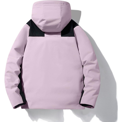 Skijacke mit Kapuze und Taschen | Winterjacke