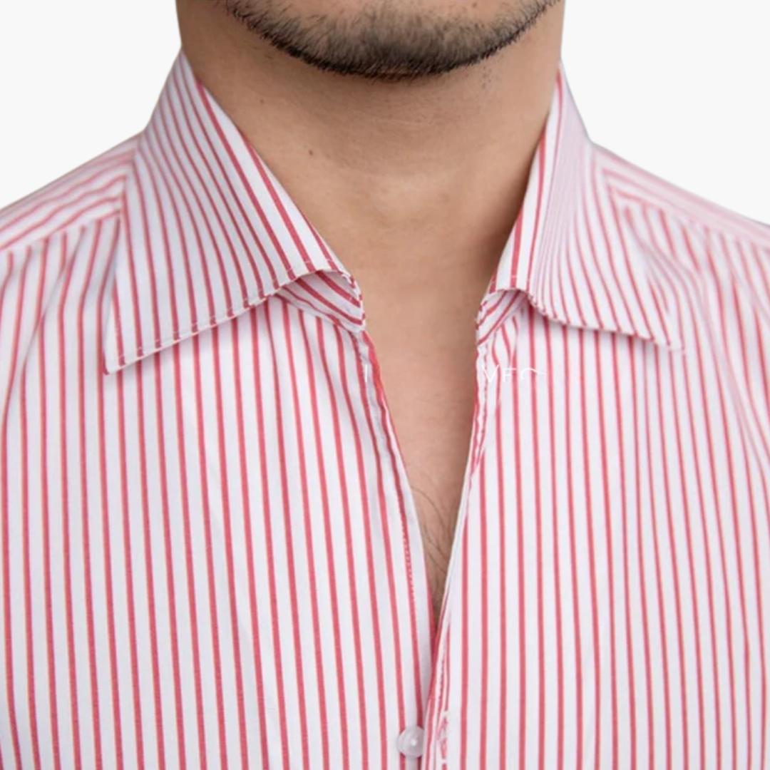 Old Money Herren - Hemd mit klassischem Streifenmuster