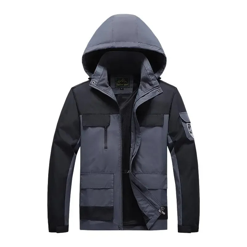 Frostik - Wasserdichter Wintermantel Männer – Winddicht, Atmungsaktiv, Outdoorjacke