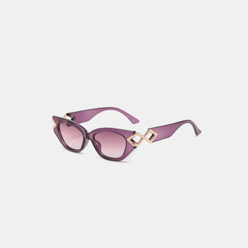 Cat-Eye-Sonnenbrille aus Polycarbonat