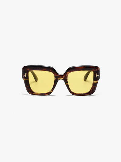 Sonnenbrille im Square-Design mit Polycarbonatgestell