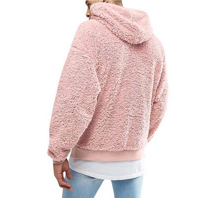 Flauschiger Teddy Hoodie für Männer – Perfekte Wärme für kalte Tage