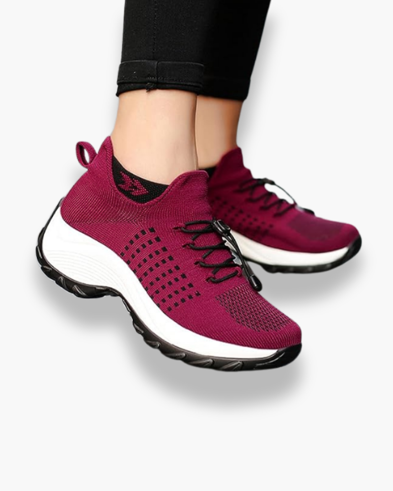 Damen Bequeme Sportliche Sneaker | Komfortabel