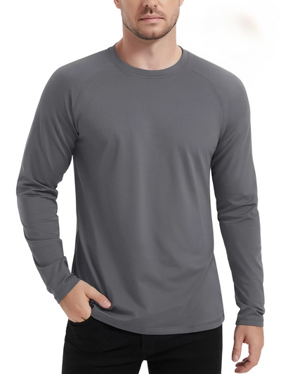 Teraxo | Atmungsaktives Langarmshirt für Herren Winter