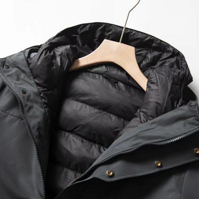 Nordlan - Wasserdichter Wintermantel Männer – Thermo Fleece, Winddicht, Outdoor