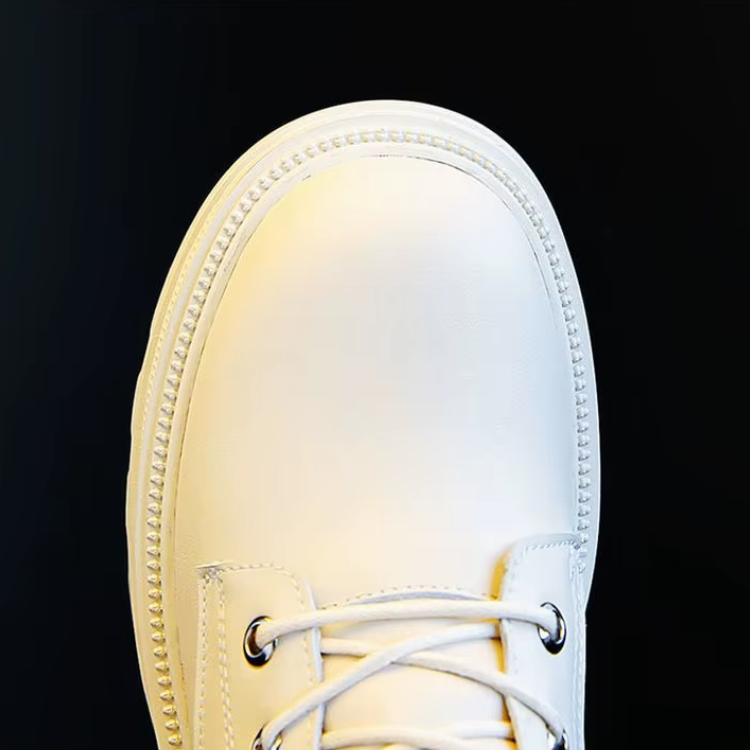 Geltrix - Damen Winterstiefel mit Kunstfell und modischem Schnürdesign