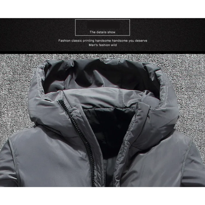 Ostberg - Parka Winterjacke Herren – Warm Gefüttert, Wetterfest, Outdoorjacke