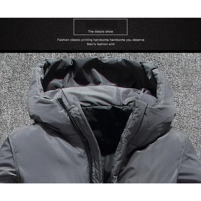 Ostberg - Parka Winterjacke Herren – Warm Gefüttert, Wetterfest, Outdoorjacke