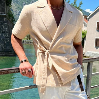 Elegantes Leinenhemd für Herren – Sophie