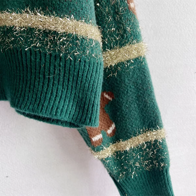 Winzwol - Weihnachtspullover – Lustiges Katzendesign, Festlich, Unisex