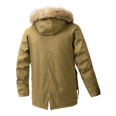 Frostam - Parka Winterjacke Herren – Warm, Wetterfest, Outdoorjacke