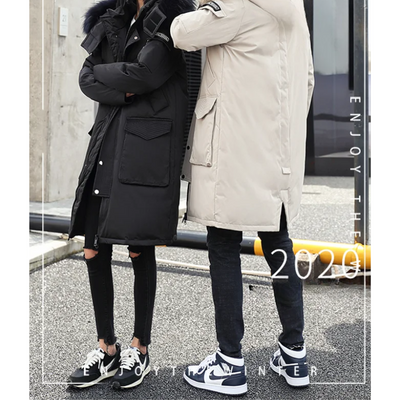 Nachtal - Parka Winterjacke Herren – Lang, Winddicht, Warm Gefüttert