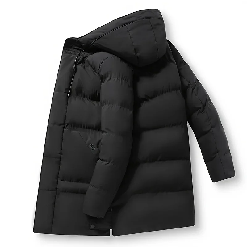 Quilmax - Pufferjacke Herren mit Kapuze und winddichter, wasserabweisender Funktion