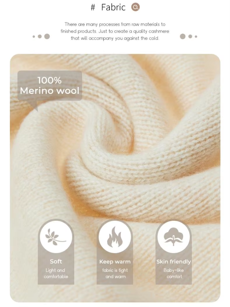 Kuschwo - Wollpullover Herren – Bequemer Pullover für Herbst & Winter