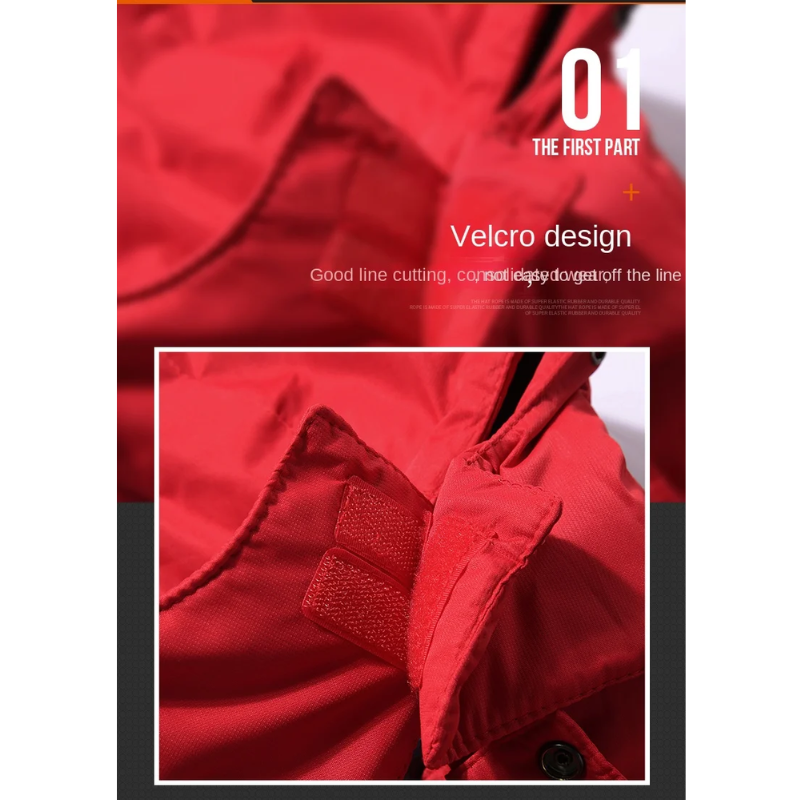 Glattro - Wasserdichter Wintermantel Männer – Warm, Wetterfest, Mit Kapuze