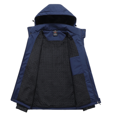 Klimtek - Wasserdichter Wintermantel Männer – Wetterfest, Atmungsaktiv, Mit Kapuze