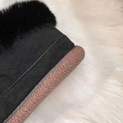 Isother - Damen Winterstiefel mit Fellfutter und bequemer Schnürung