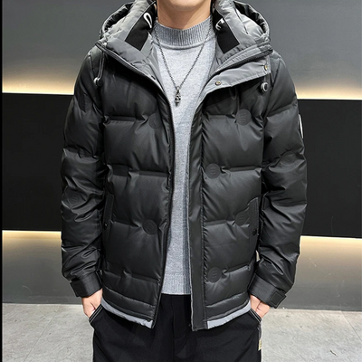 Kälteex - Daunenjacke Herren Warm Gefüttert Übergangsjacke Mit Reißverschluss