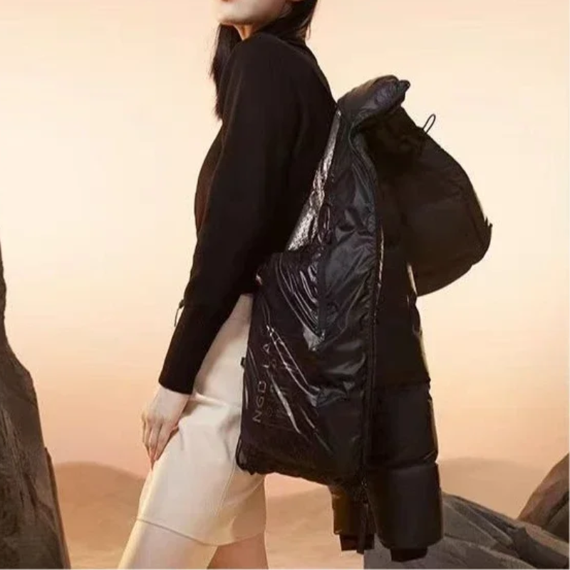 Daunhof - Pufferjacke Herren Steppjacke Leicht Gefüttert Mit Kapuze