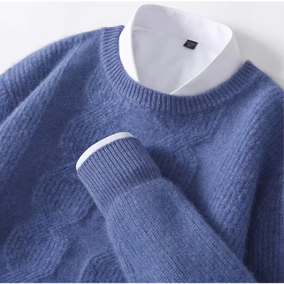 Alpmaxx - Wollpullover Herren – Klassischer Pullover für Alltag & Freizeit