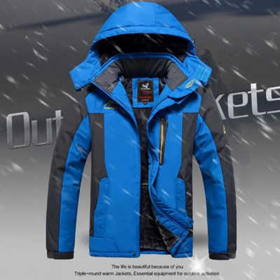 Frostix - Wasserdichter Wintermantel Männer – Warm, Wetterfest, Mit Kapuze