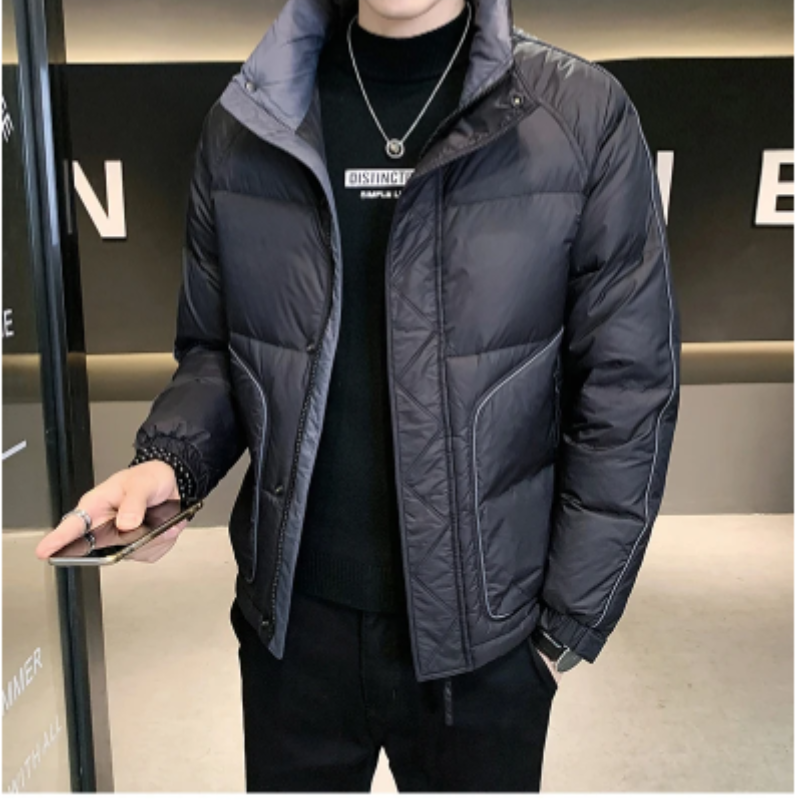 Stilfed - Daunenjacke Herren Winddicht Leicht Gefüttert Winterjacke