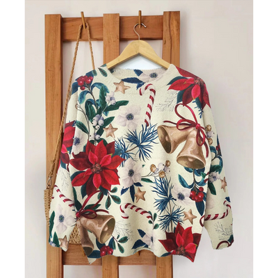 Glanzix - Kreativer Weihnachtspullover – Perfekt für die Feiertage