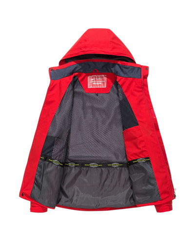 Warmore - Wasserdichter Wintermantel Männer – Wetterfest, Mit Kapuze, Leicht