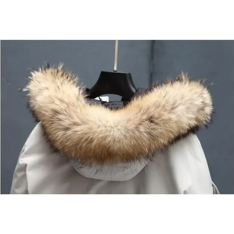 Nebelak - Parka Winterjacke Herren – Fleece Gefüttert, Winddicht, Mit Kapuze