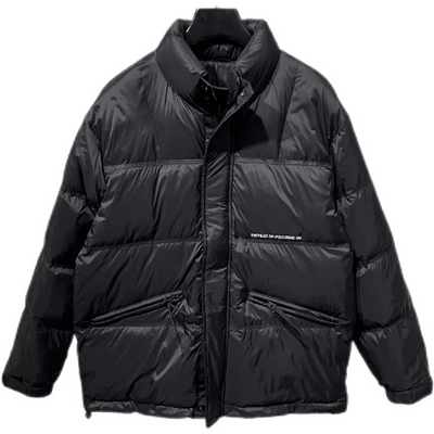 Grauarm - Daunenjacke Herren Lang Warm Gefüttert Wintermantel Mit Kapuze