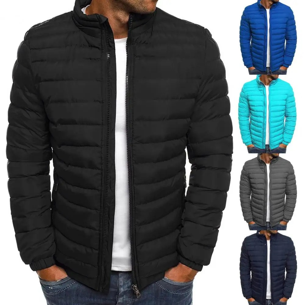 Frostek - Pufferjacke Herren Mit Kapuze Dick Gefüttert Winterjacke