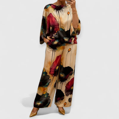 Moniek | Zweiteiliges Set mit abstraktem Muster