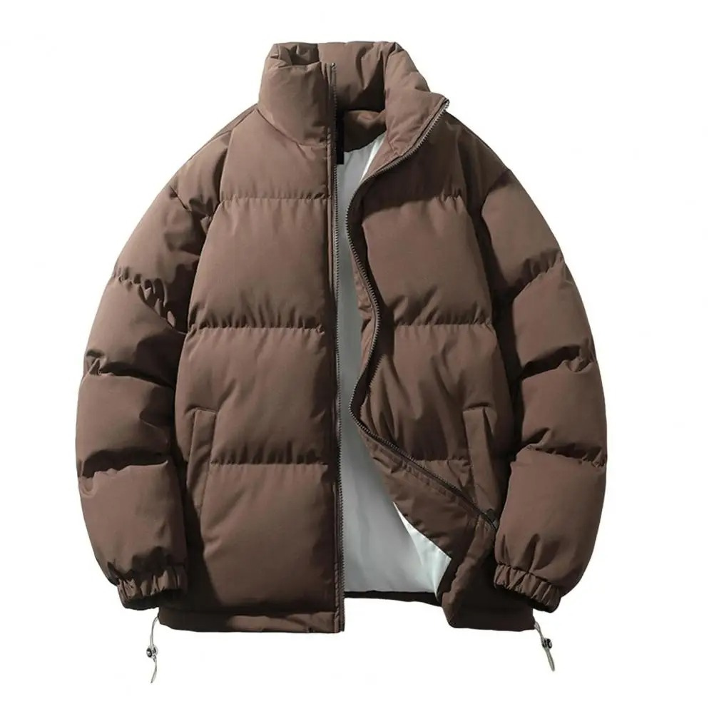 Mantler - Pufferjacke Herren Leicht Gefüttert Mit Kapuze Reißverschlussjacke