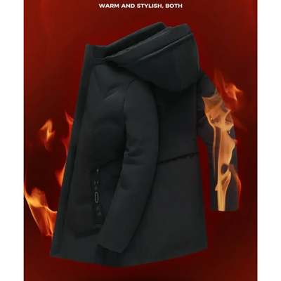 Rottank - Parka Winterjacke Herren – Wetterfest, Mit Kapuze, Outdoorjacke