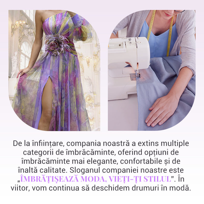💜【Slimming Wizard】Rochie mirage cu blocuri de culori✨