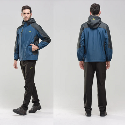 Sturmix - Wasserdichter Wintermantel Männer – Fleece Gefüttert, Winddicht, Outdoor