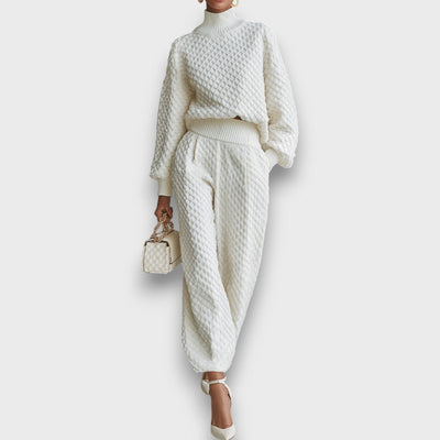 Noelle – Strick-Set mit weitem Bein