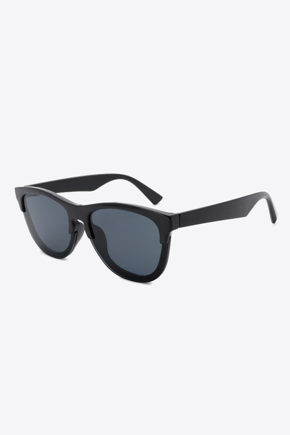 Wayfarer-Sonnenbrille im Browline-Stil mit UV400-Schutz