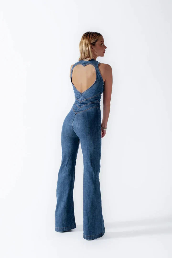 Phillia | Pulito Hart Denim-Overall
