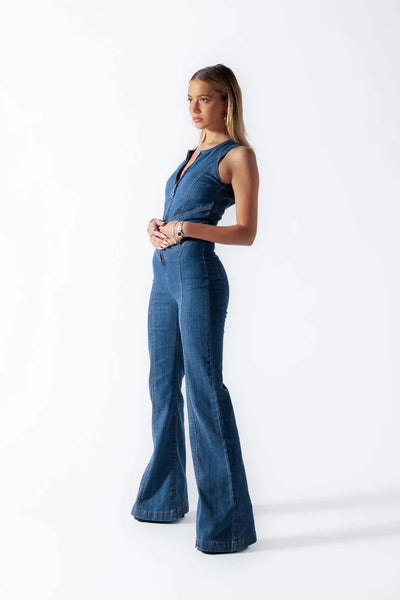 Phillia | Pulito Hart Denim-Overall
